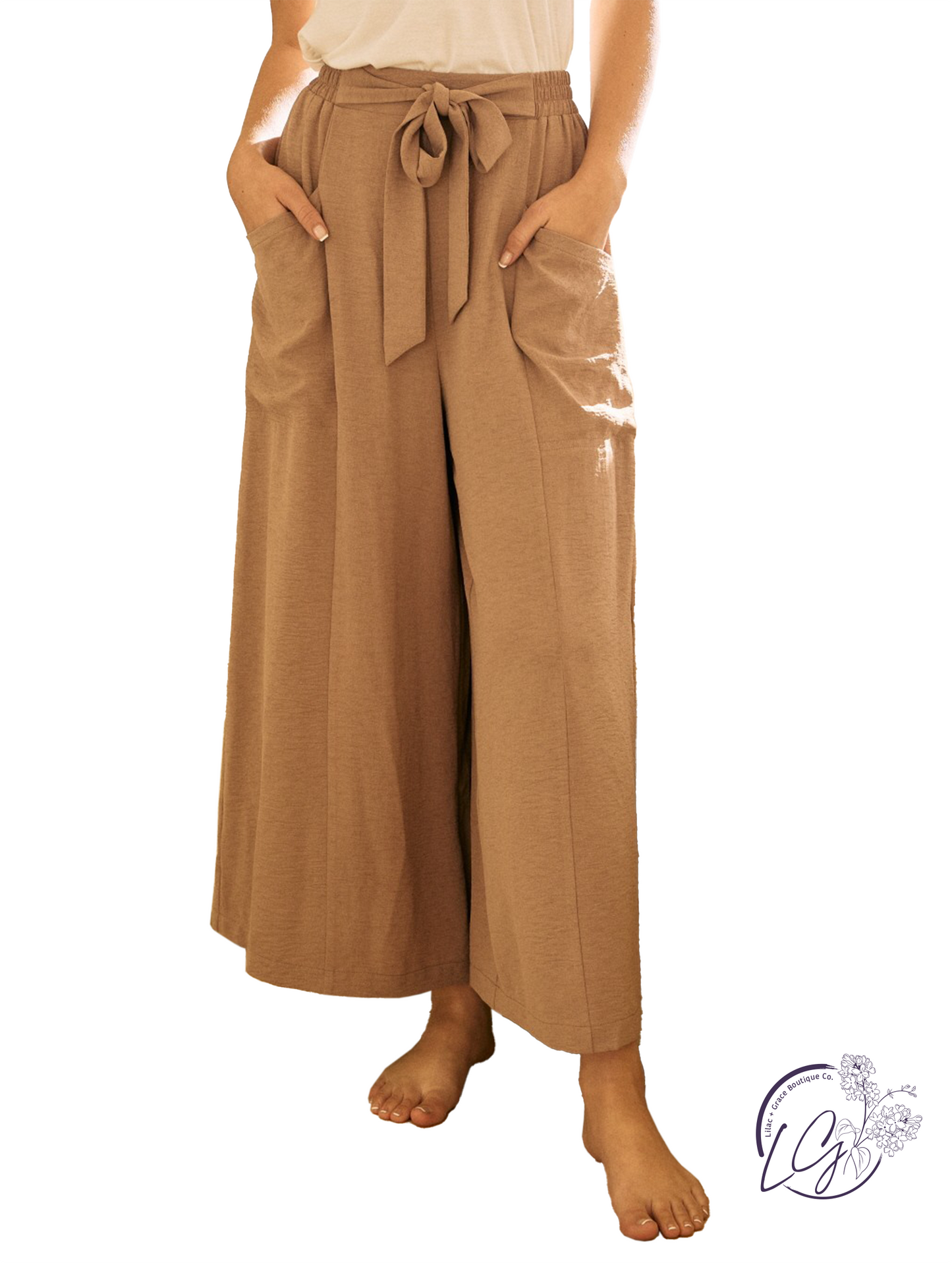 Sidewalk Stories Wide Leg Pants