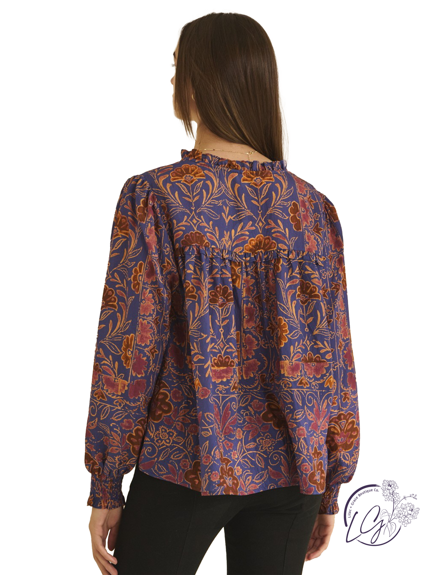 Roam The Land Printed Blouse