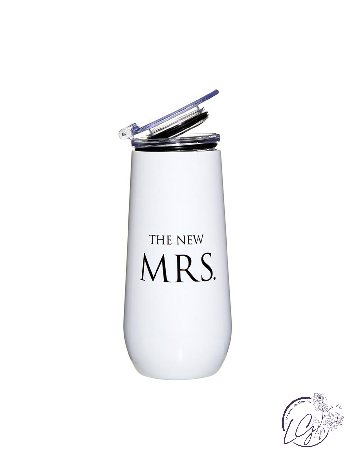 Face to Face Champagne Tumbler - The New Mrs.