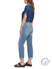 Solene High-Rise Crop Flare Jeans by Jag