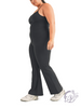 Curvy Groovy Flare Jumpsuit