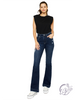 Odette High-Rise Wide Hem Bootcut Jeans by Kan Can