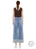 Cleo High-Rise 90's Cropped Wide Leg Jean by KanCan