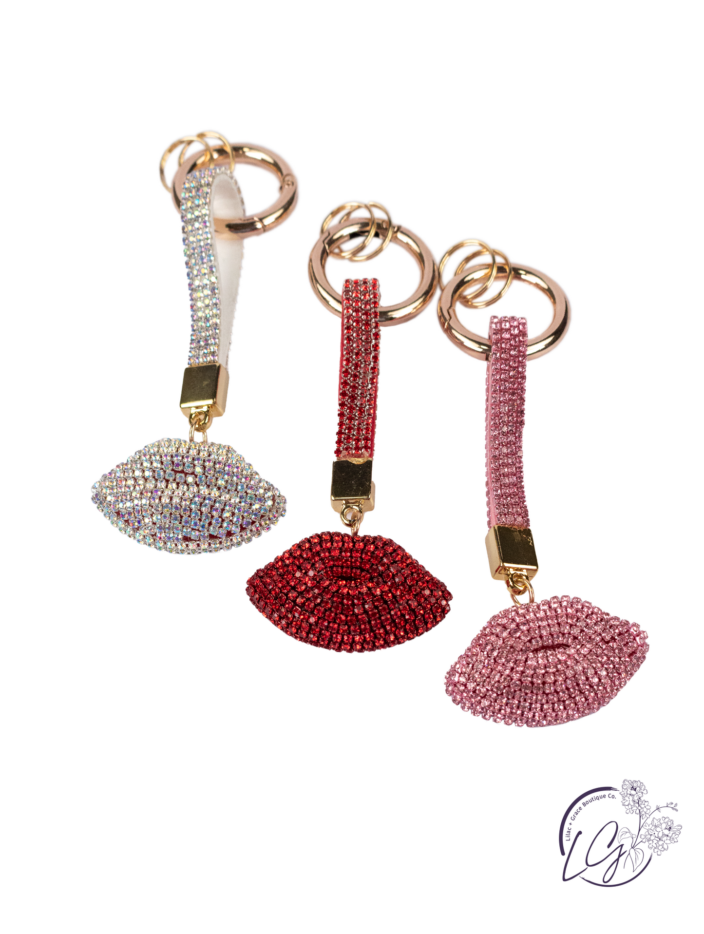 Bling Lips Keychain