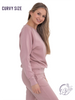 Curvy Summit Style Crewneck Sweater