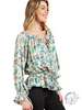 Off-Shoulder Blossom Blouse