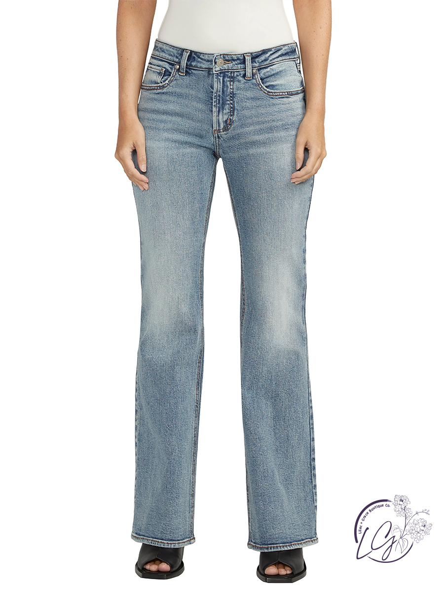 Rosalie Be Low Flare Jeans By Silver Jeans