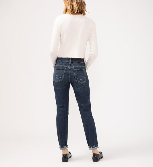Antonella Boyfriend Mid Rise Non-Distressed by Silver Jeans