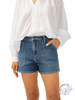 Marcelline High-Rise Utility Shorts by Silver Jeans