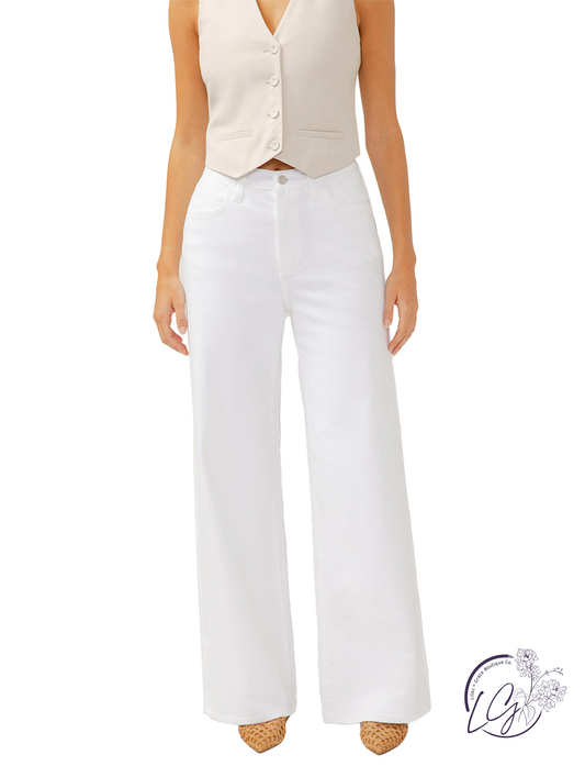 Theodora High-Rise Ultra Wide Leg Jeans by Silver Jeans