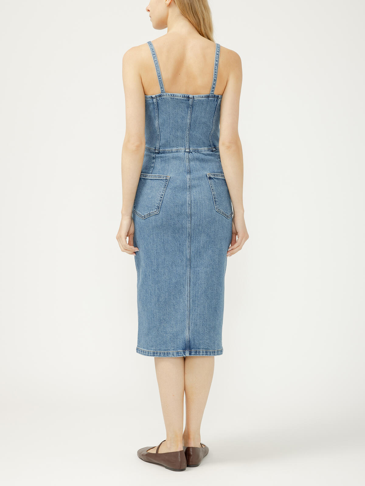 Denim Darling Midi Dress by Silver Jeans Co.