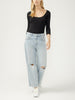 Easy Horizon Cropped Wide Leg Jeans by Silver Jeans Co.