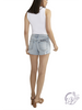 Julieta Boyfriend Mid Rise Shorts by Silver Jeans