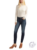 Marion Mid Rise Skinny Leg Luxe Stretch Jeans by Silver Jeans