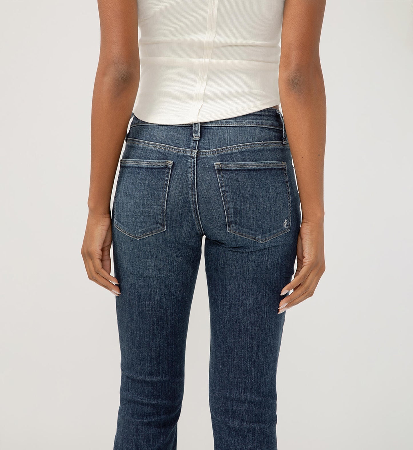 Milani Mid Rise Slim Bootcut Non-Distress by Silver Jeans