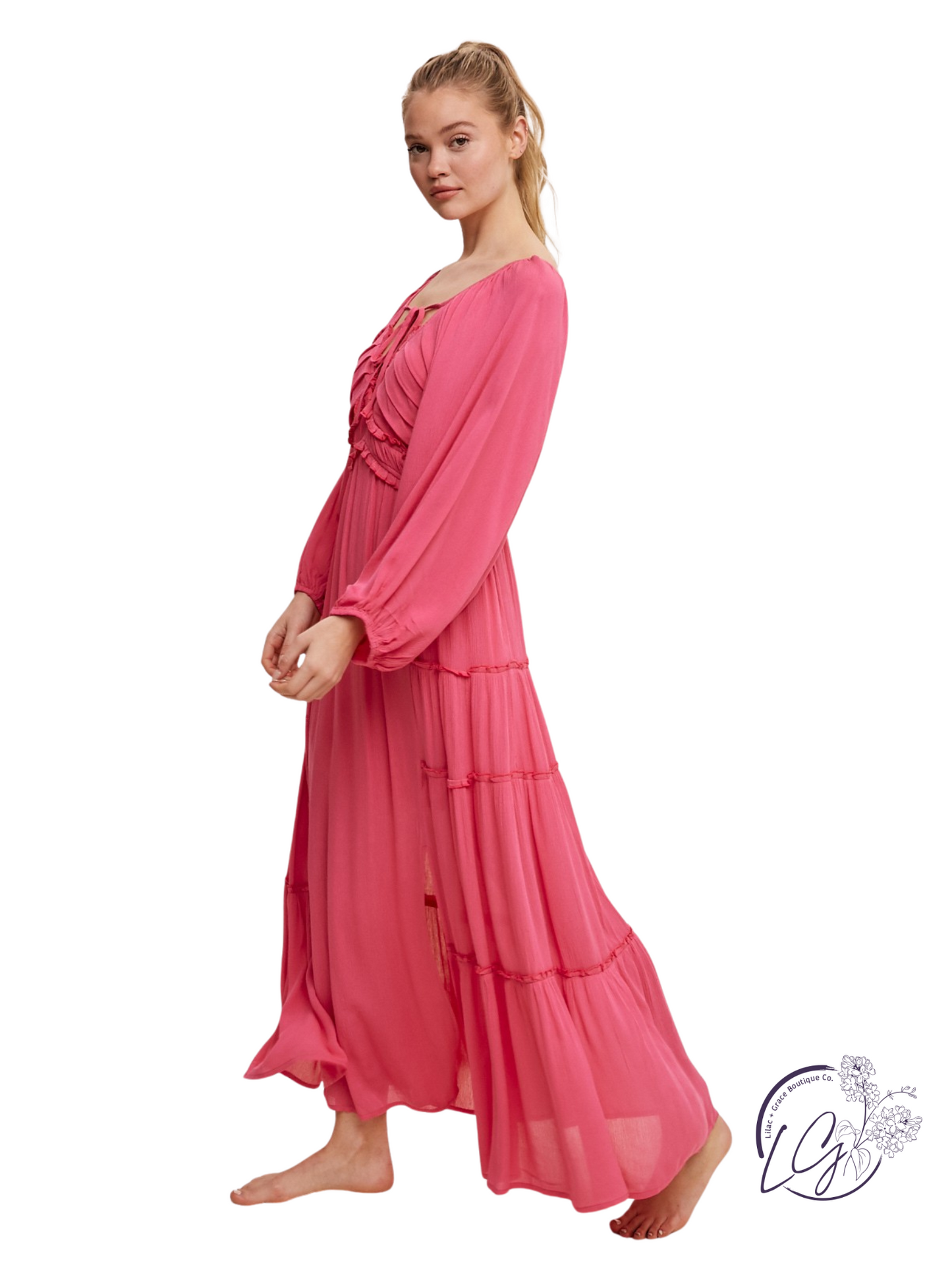 Hot Lovely Day Maxi Dress