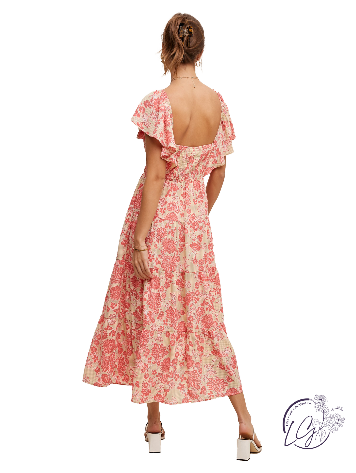 Radiant Layers of Grace Dress