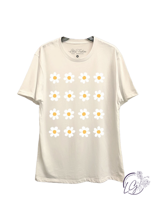 Daisy Graphic Top