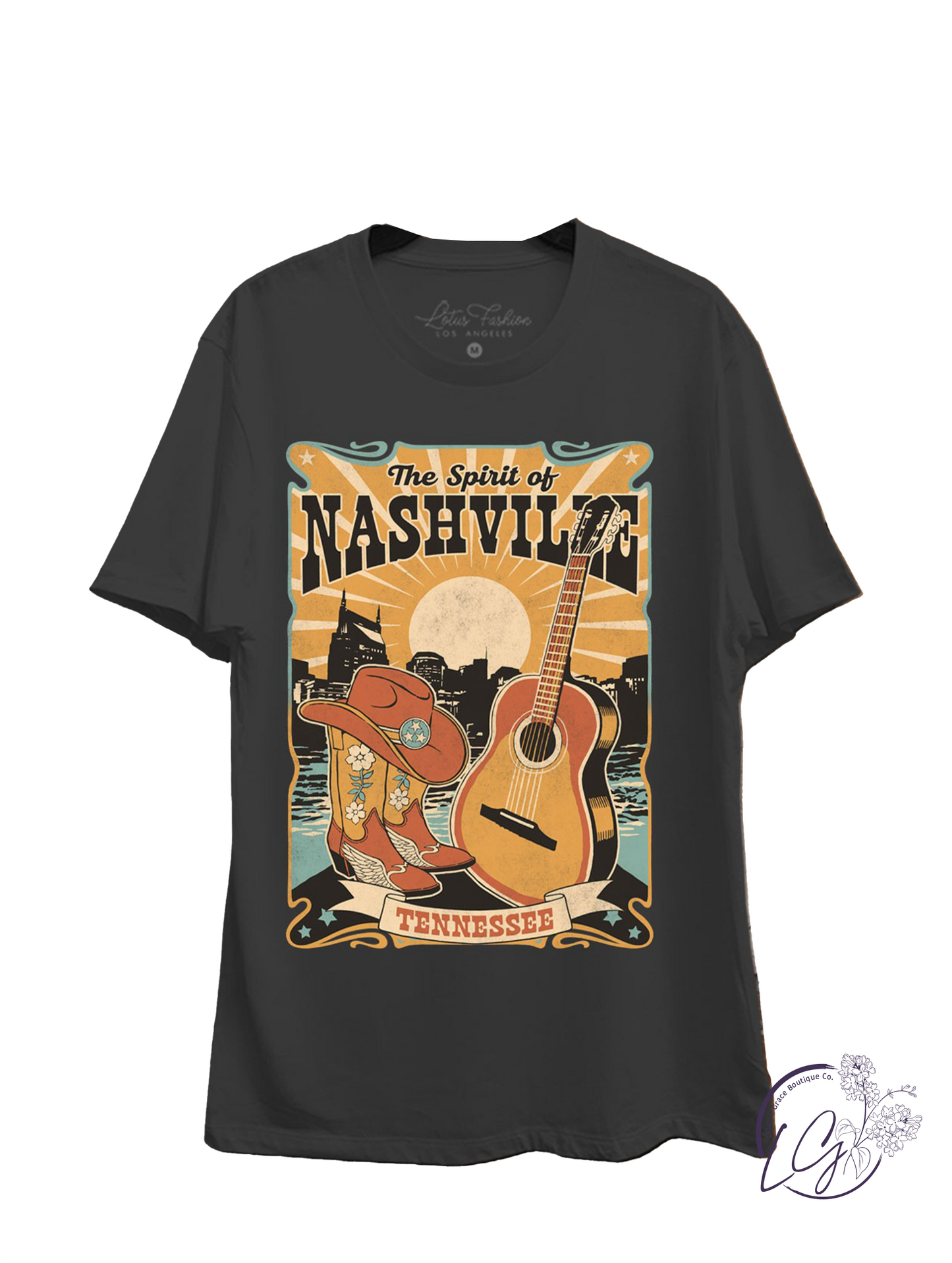 The Spirit Of The Nashville Graphic Top