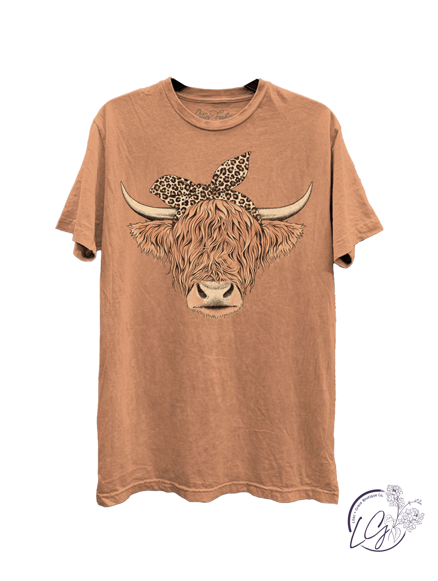 Highland Cow Graphic Top