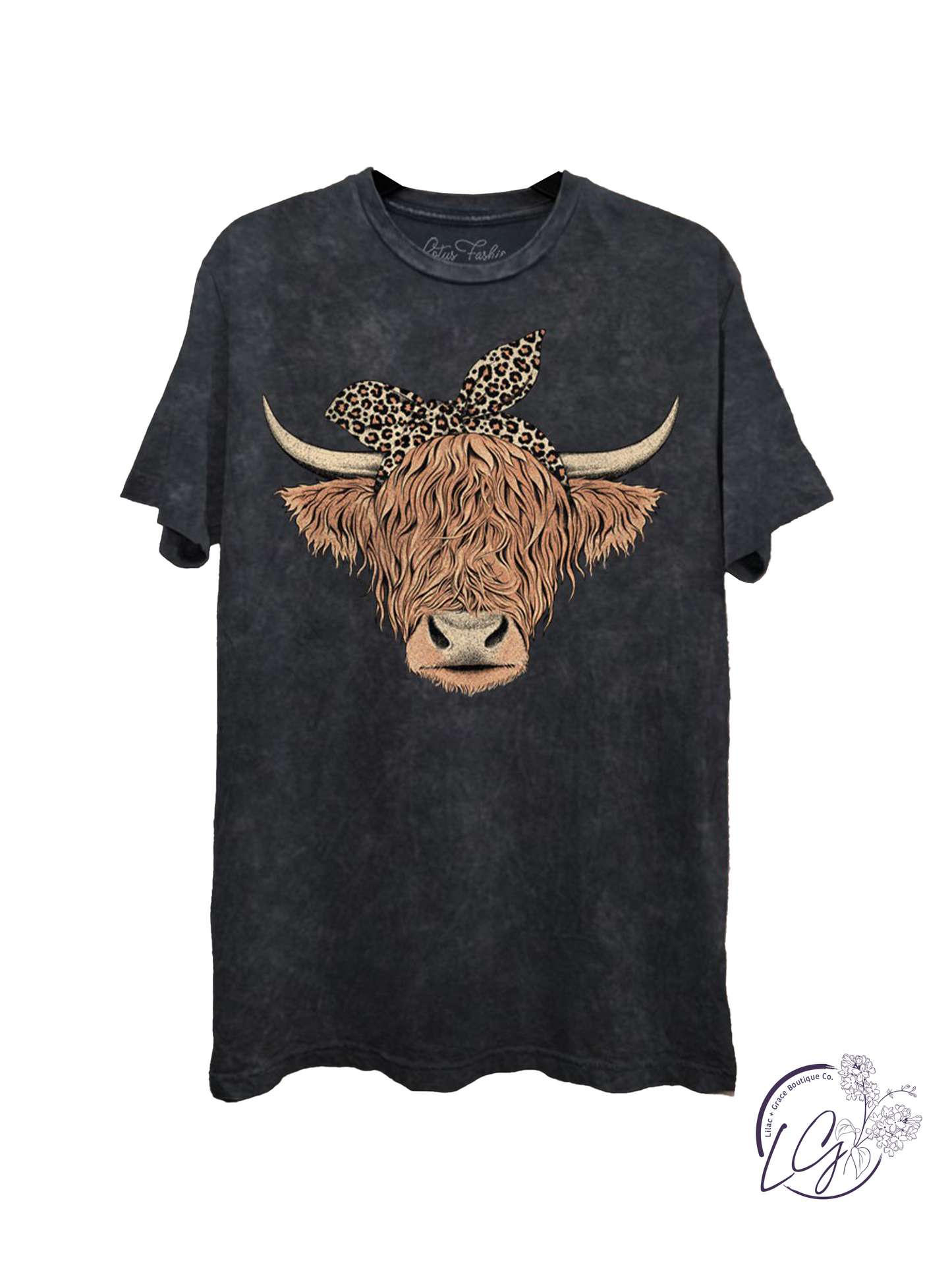 Highland Cow Graphic Top