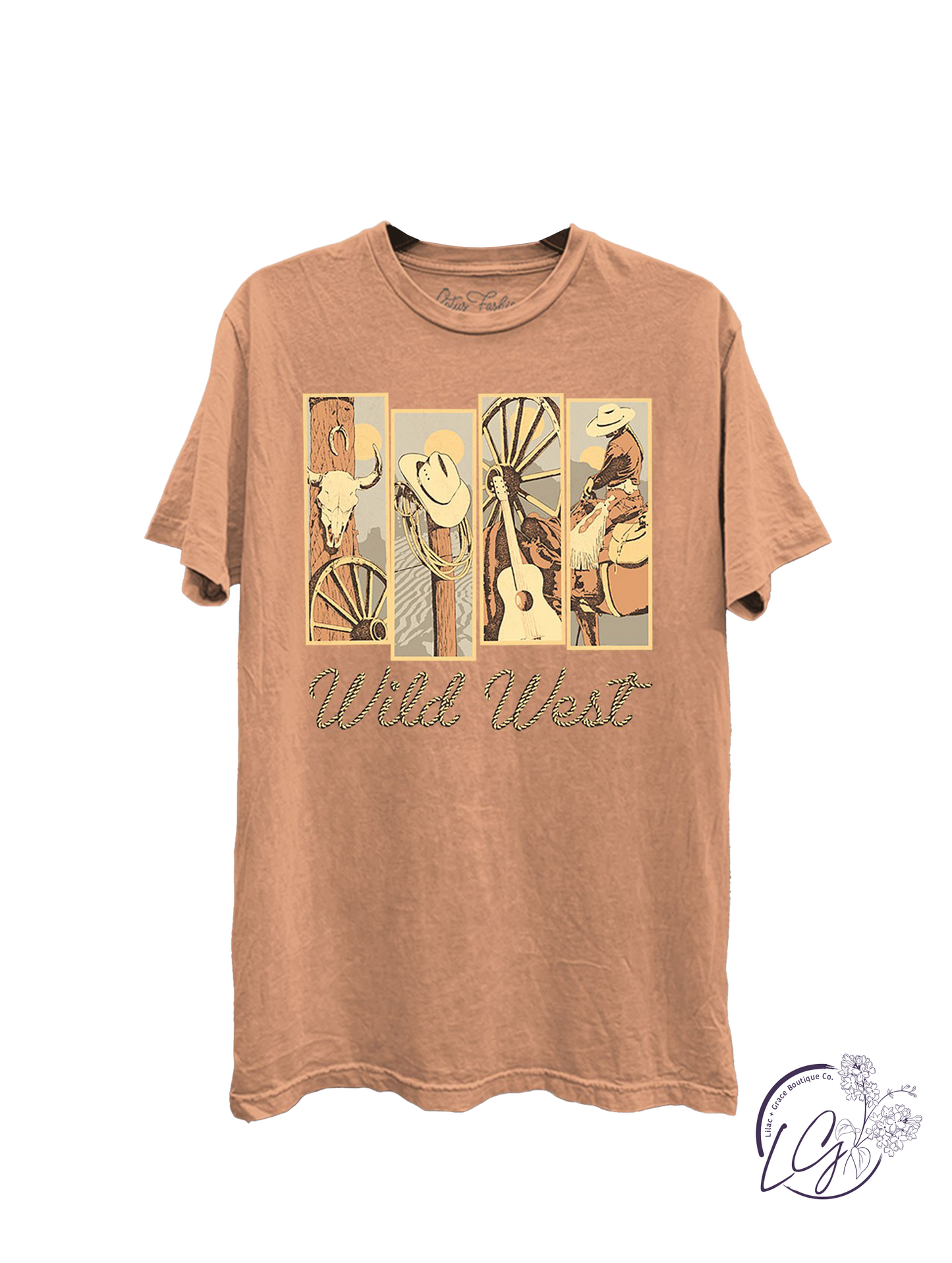 Wild West Graphic Top