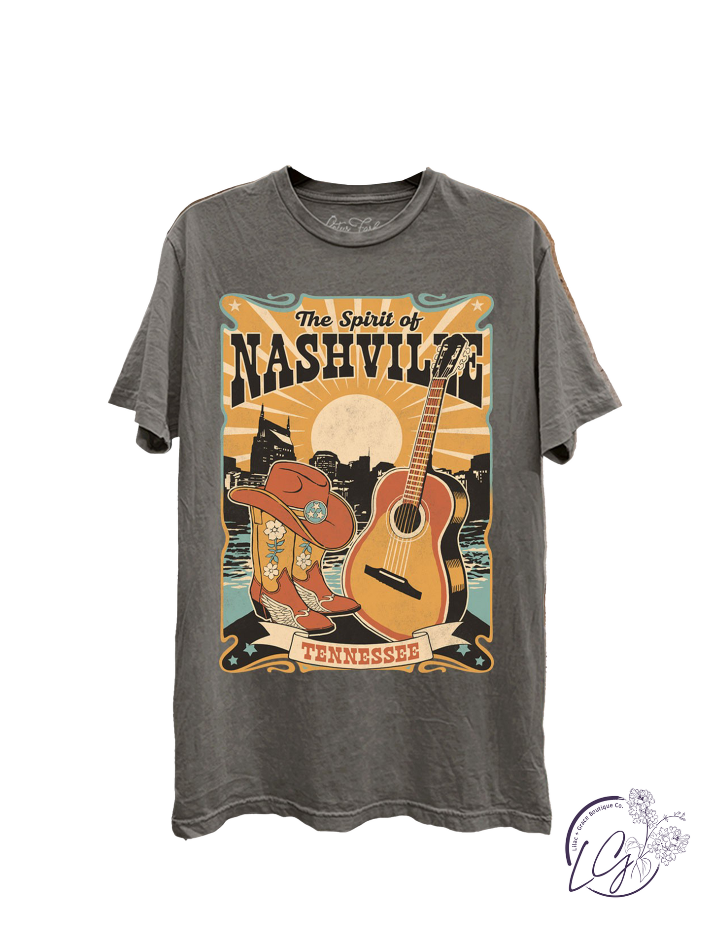 The Spirit Of The Nashville Graphic Top