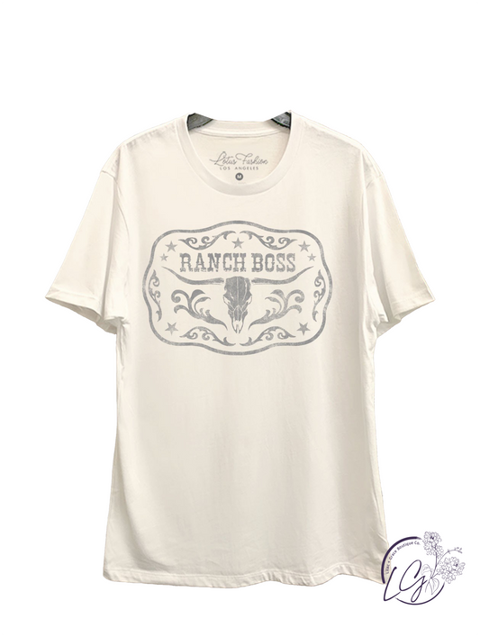 Ranch Boss Graphic Top