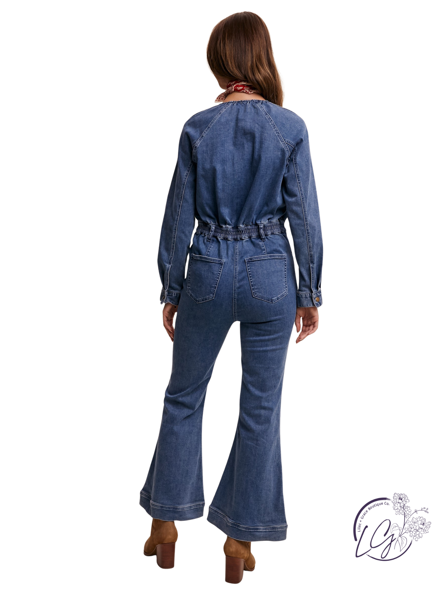 Blue Mesa Drapes Jumpsuit