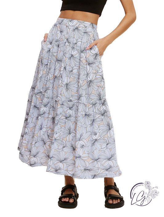 Celestial Drift Graceflow Skirt