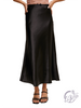 Moonlit Satin Flow Skirt