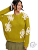 Dew On Grass Chunky Sweater