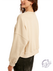 Lounge-ready Dolman Sweatshirt