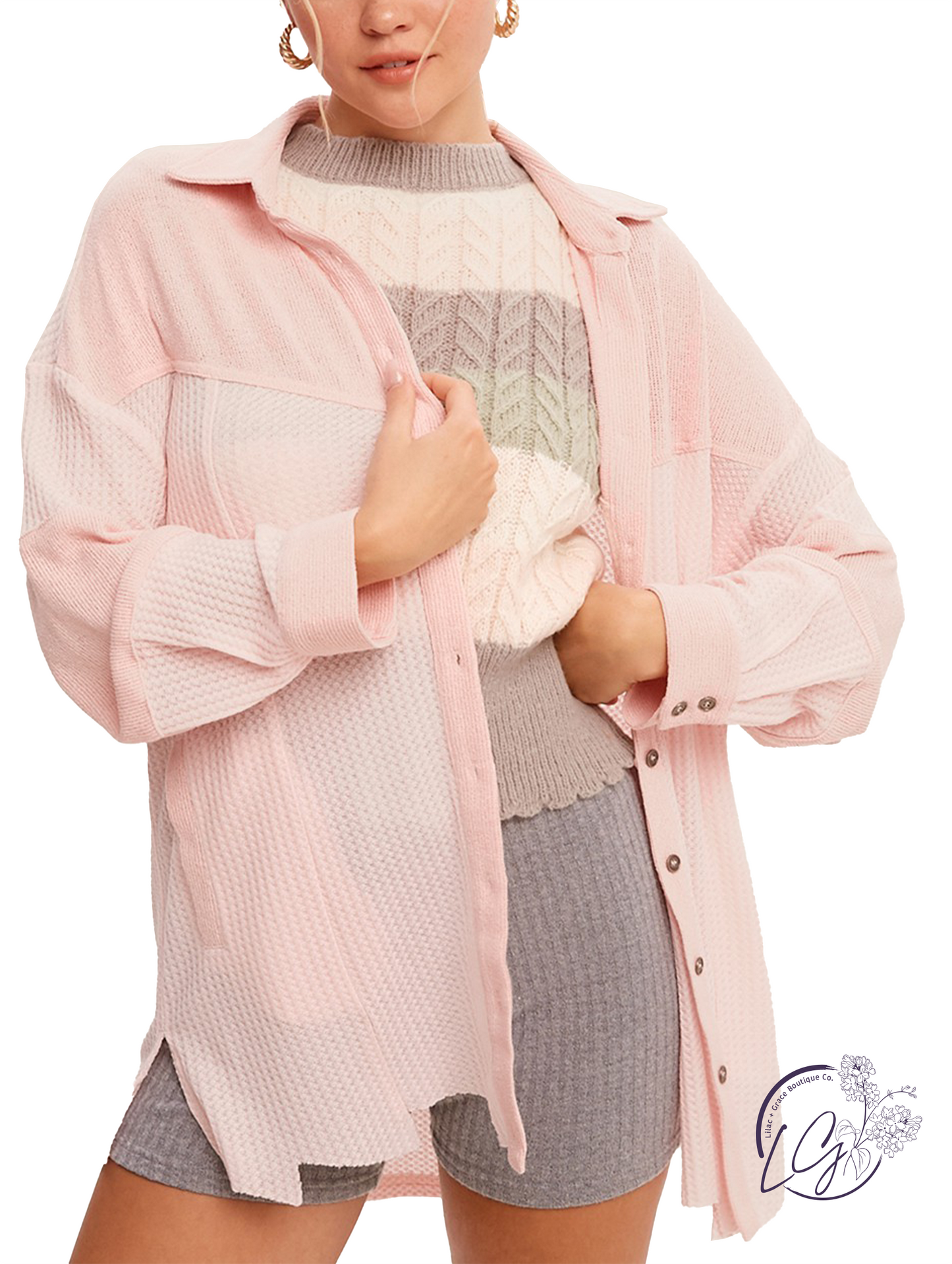 Blush Bliss Shacket