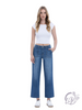 Diane High Rise Crop Straight Non-Distress by Lovervet