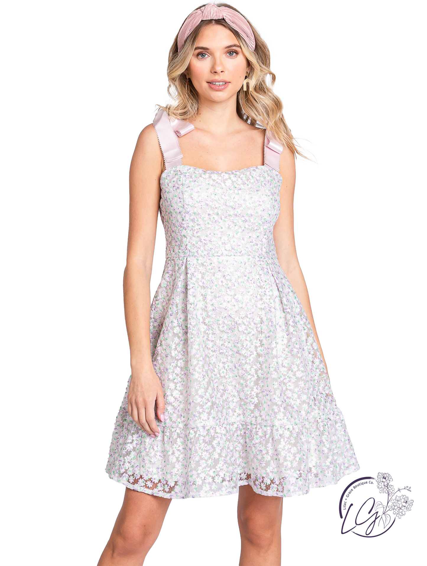 Romance In The Breeze Mini Dress