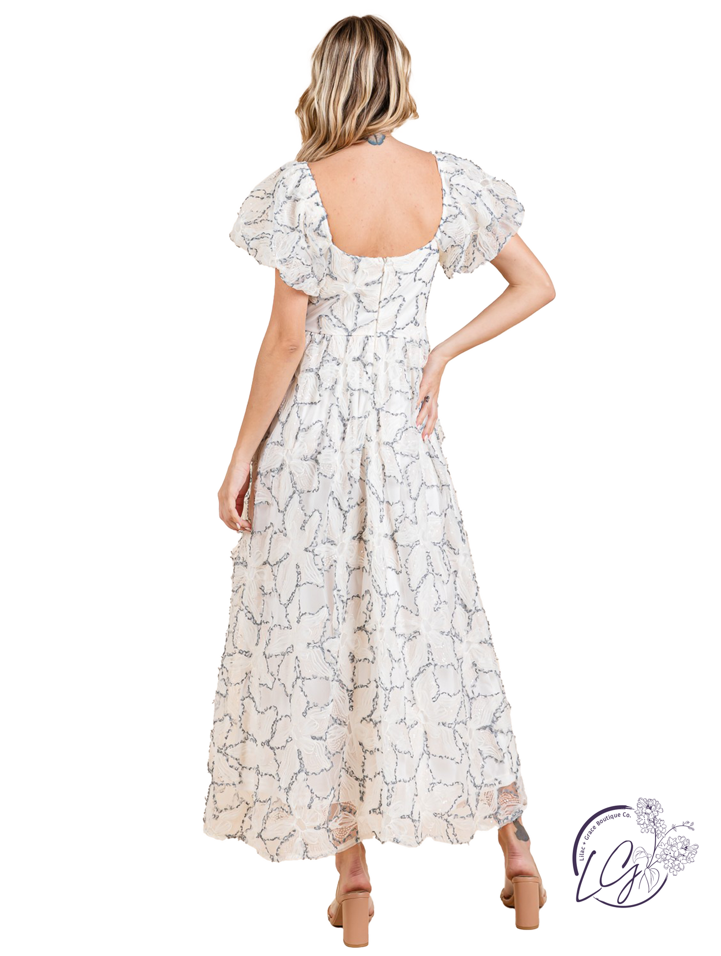 Starlace Sequin Maxi Dress