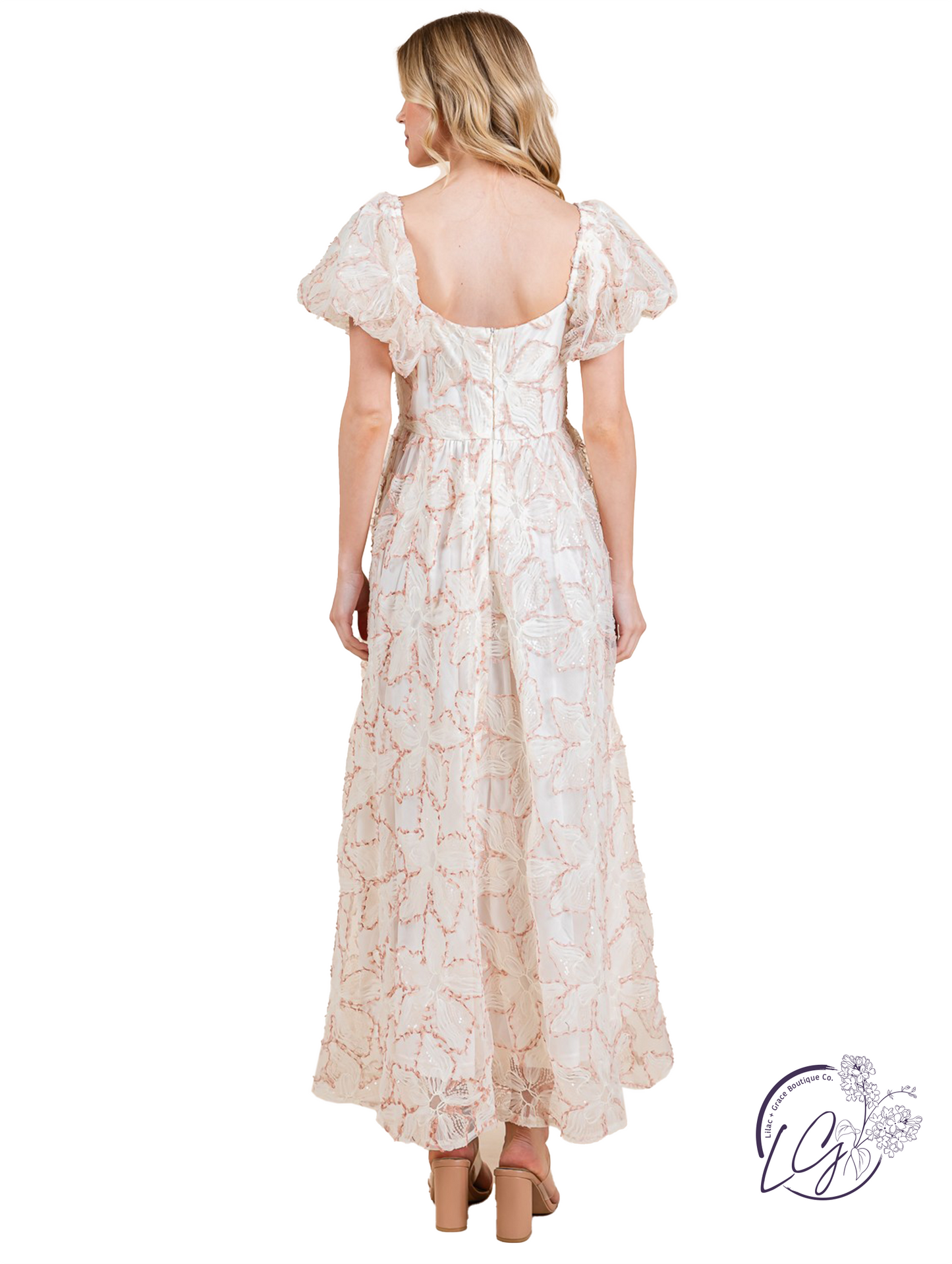 Starlace Sequin Maxi Dress