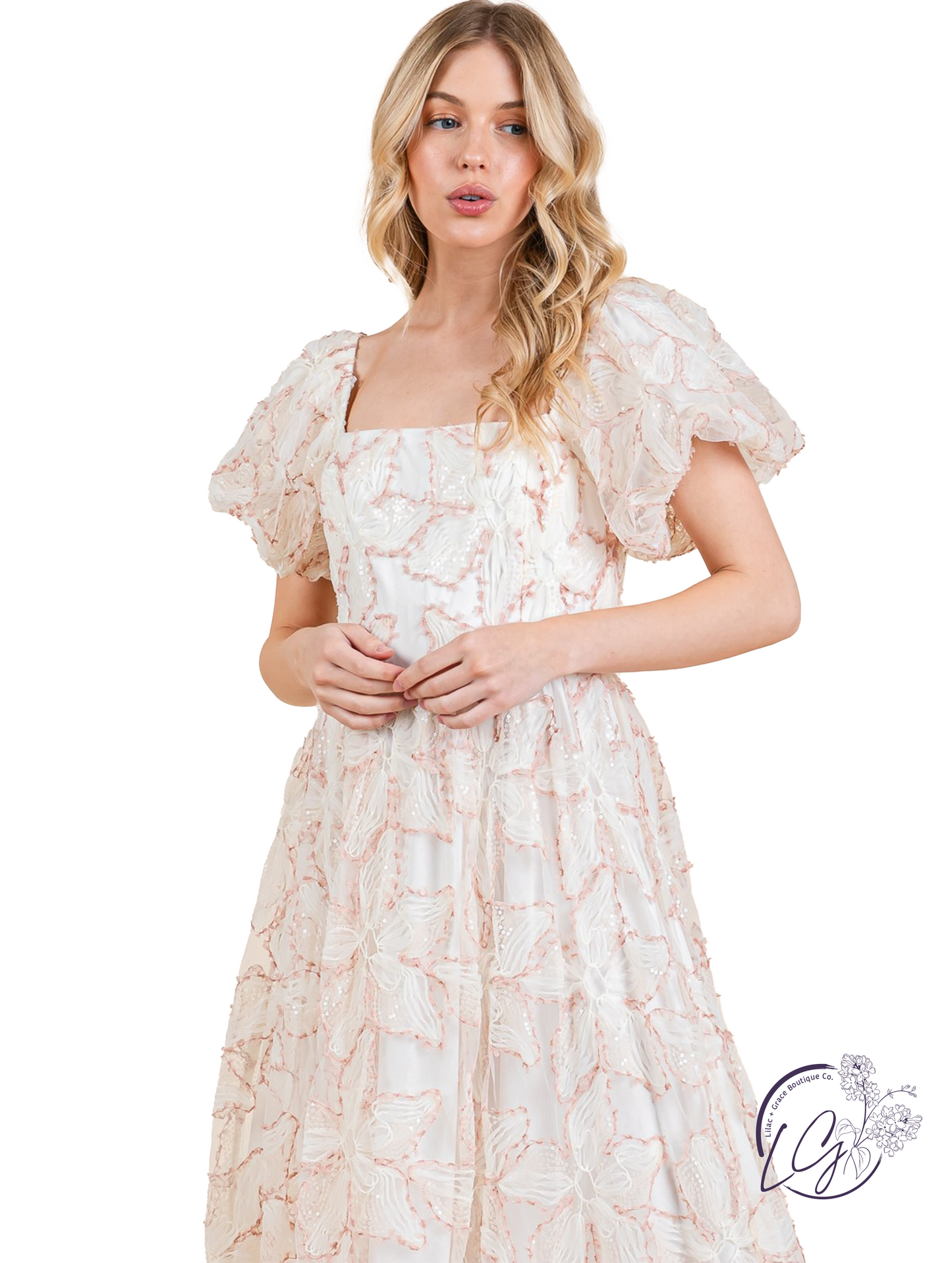 Starlace Sequin Maxi Dress