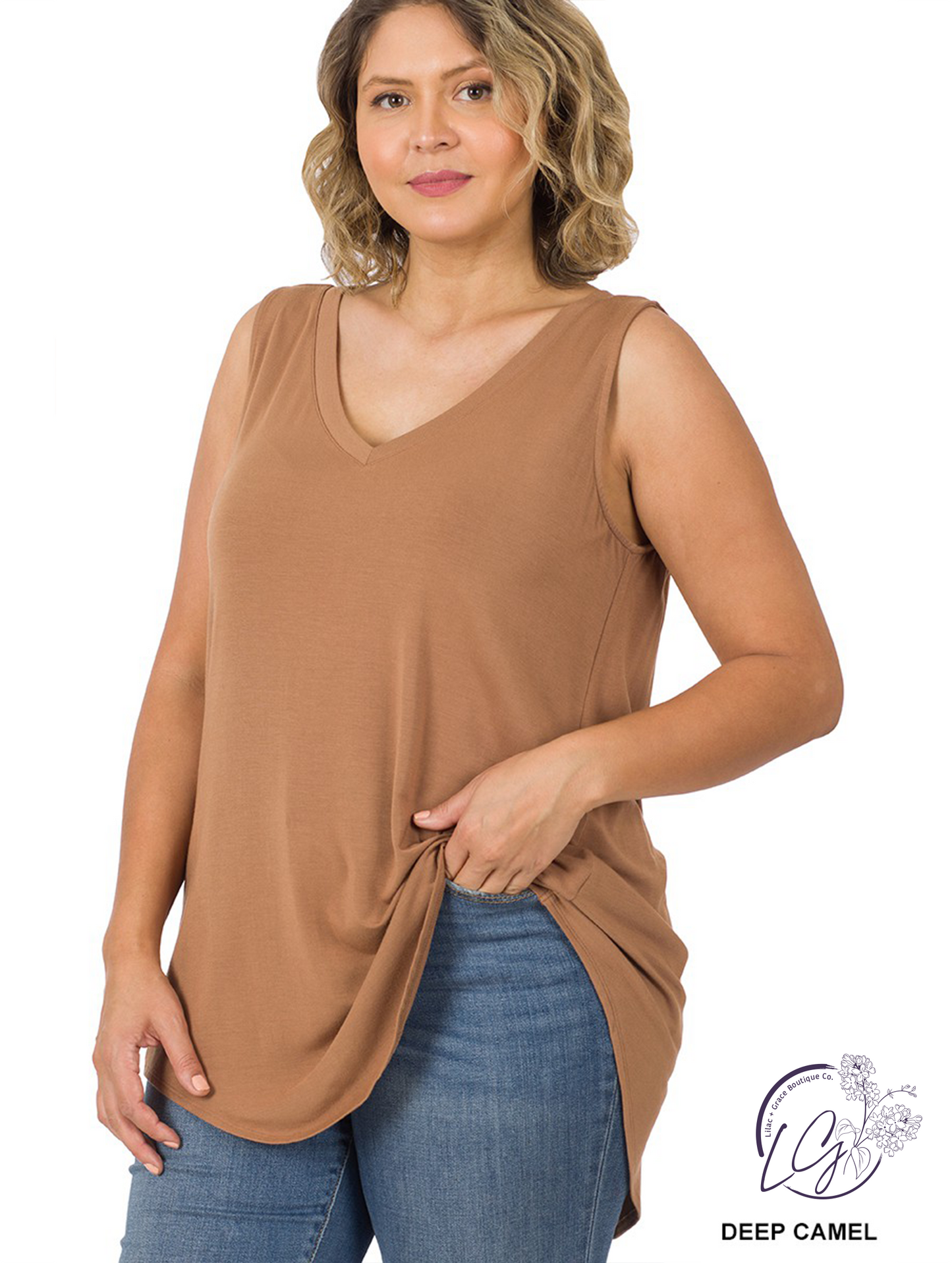 Curvy Smooth Vibe Tank
