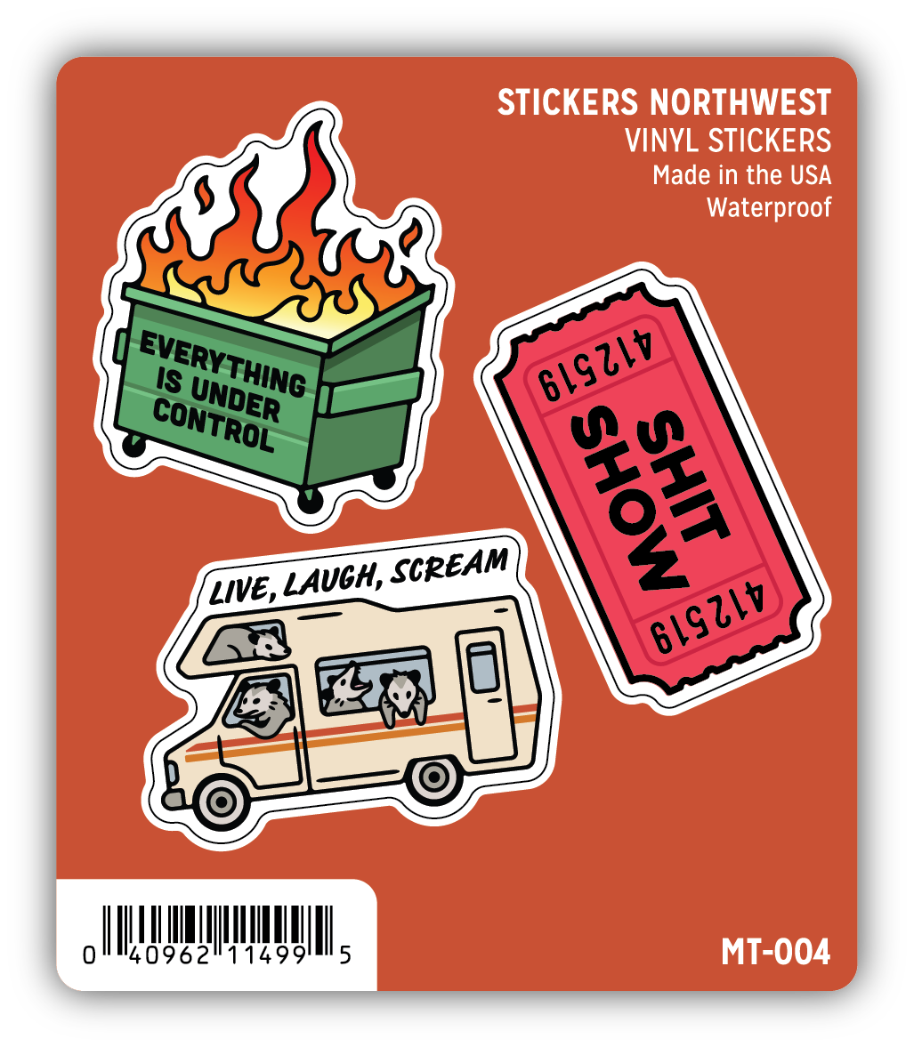 Snarky Trio Sticker Pack