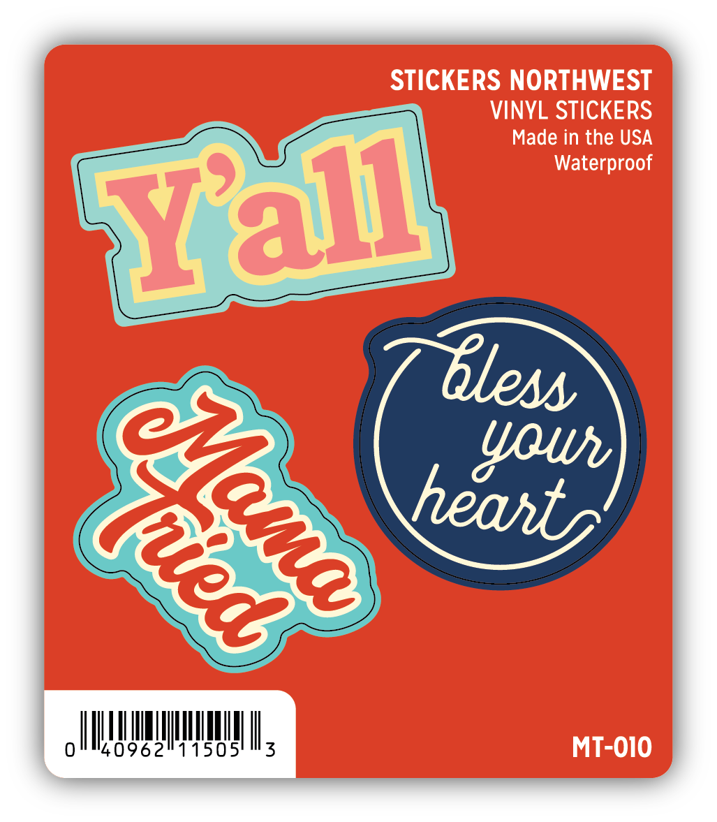 Southern Mini Trio Sticker Pack