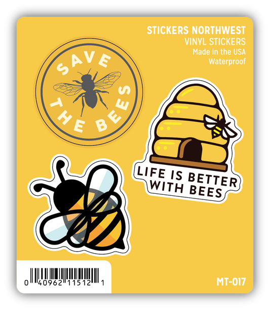 HoneyBee Mini Trio Sticker Pack