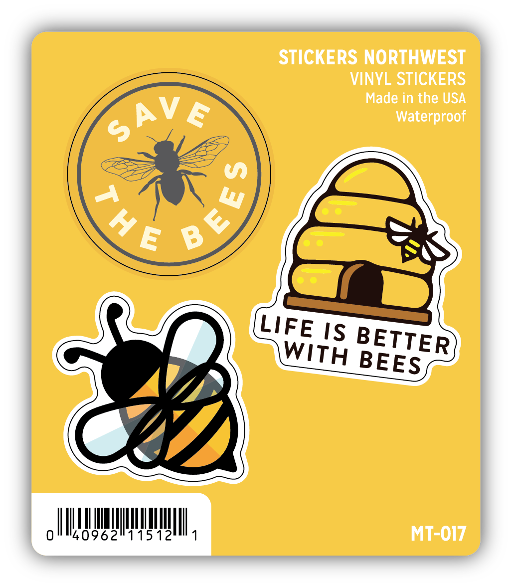 HoneyBee Mini Trio Sticker Pack