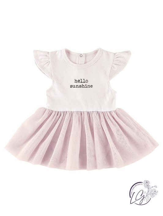 Sing Out Loud Snapshirt Tutu Dress – Hello Sunshine