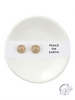 Holiday Stud Earrings & Trinket Tray Sets - Peace on Earth