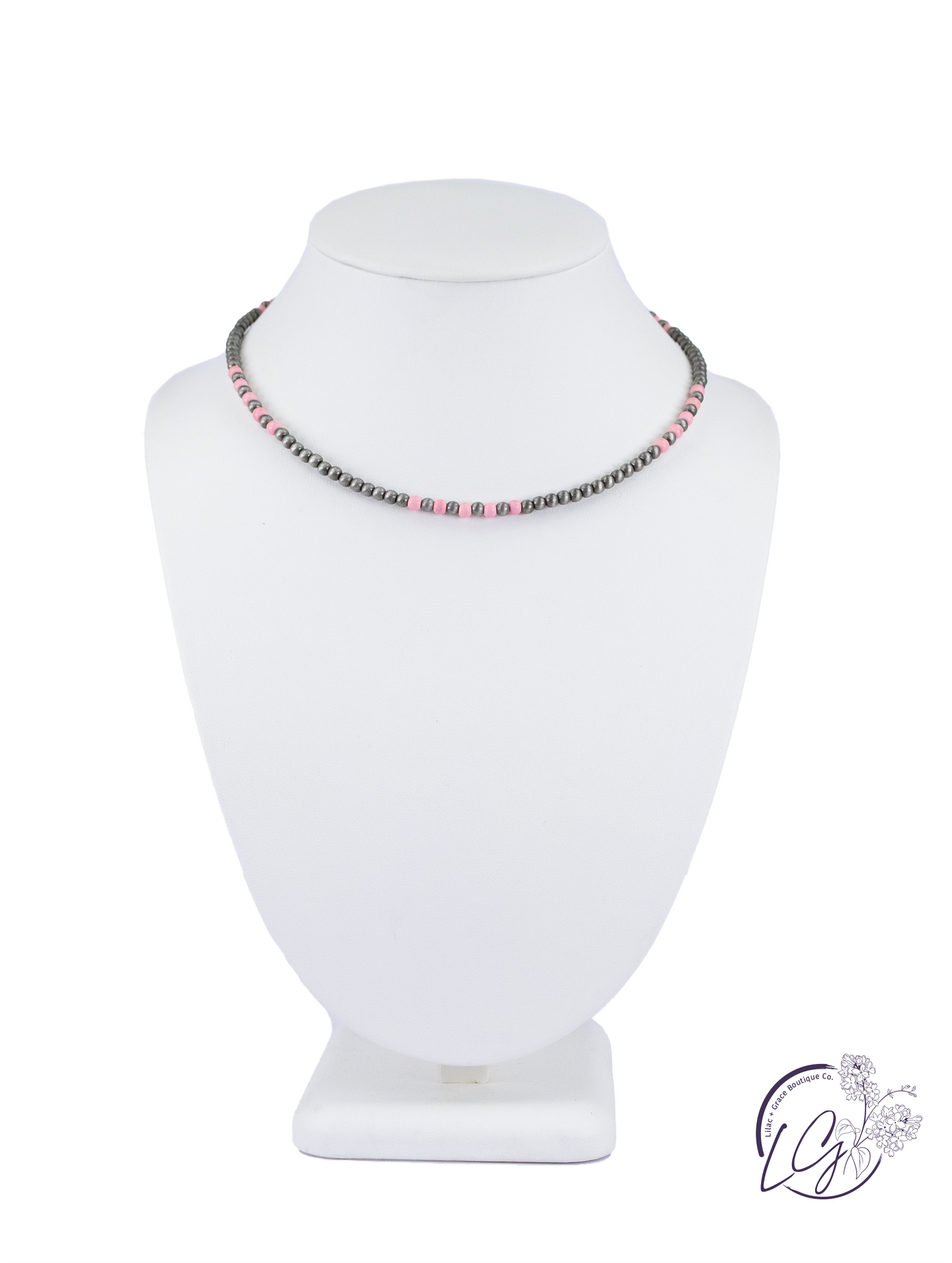 Rodeo Rider Stretch Bead Necklace