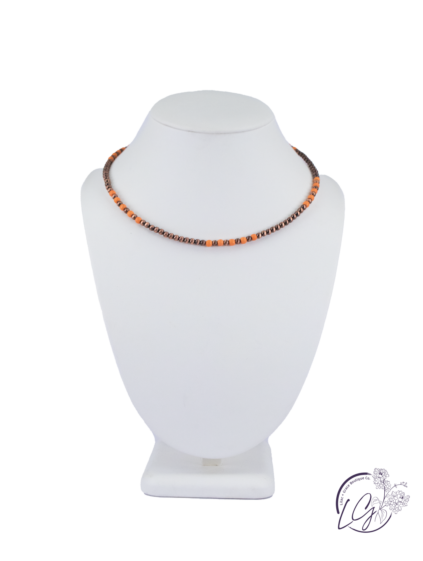 Rodeo Rider Stretch Bead Necklace