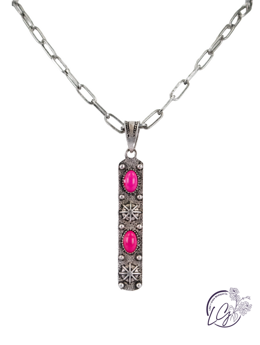 Western Star Bar Necklace
