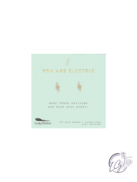 You Are Electric Earrings